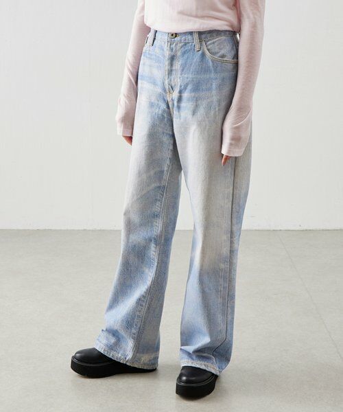 BEARDSLEY / ビアズリー デニムパンツ | 《LEVAR》デジタルプリントデニム | 詳細2