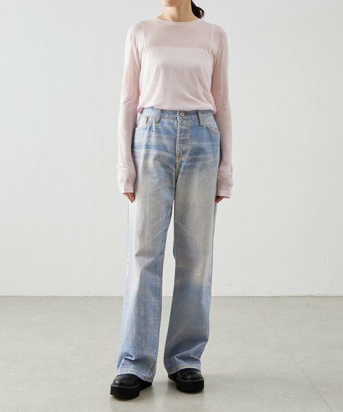 BEARDSLEY / ビアズリー デニムパンツ | 《LEVAR》デジタルプリントデニム | 詳細6