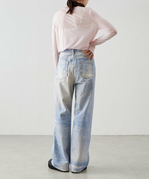 BEARDSLEY / ビアズリー デニムパンツ | 《LEVAR》デジタルプリントデニム | 詳細8