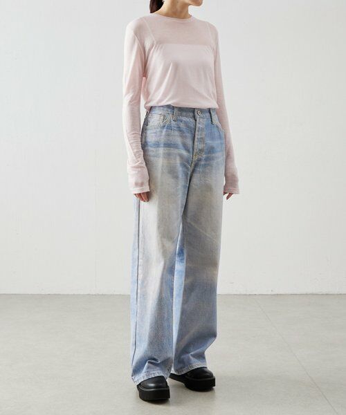 BEARDSLEY / ビアズリー デニムパンツ | 《LEVAR》デジタルプリントデニム | 詳細9