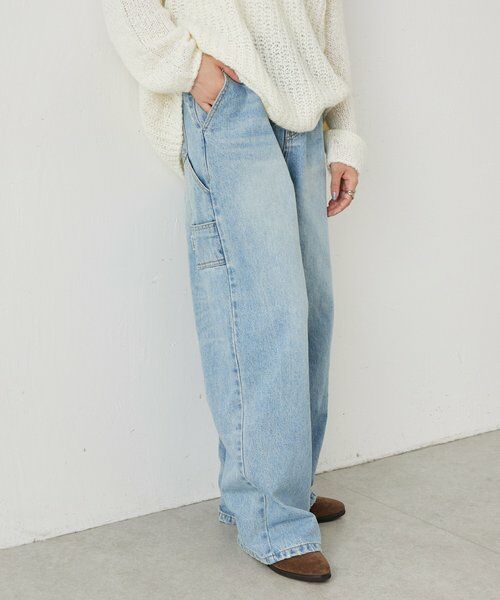 BEARDSLEY / ビアズリー デニムパンツ | 《LEVAR》ペインターデニム | 詳細3