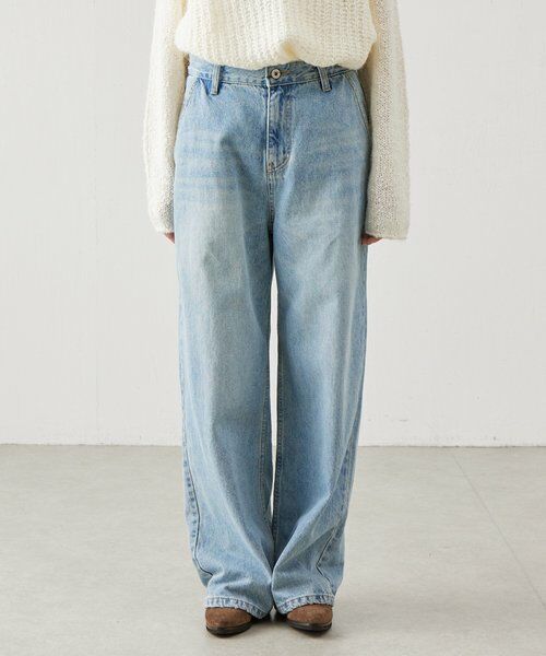 BEARDSLEY / ビアズリー デニムパンツ | 《LEVAR》ペインターデニム | 詳細5