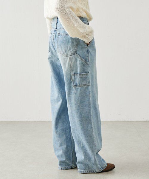BEARDSLEY / ビアズリー デニムパンツ | 《LEVAR》ペインターデニム | 詳細8