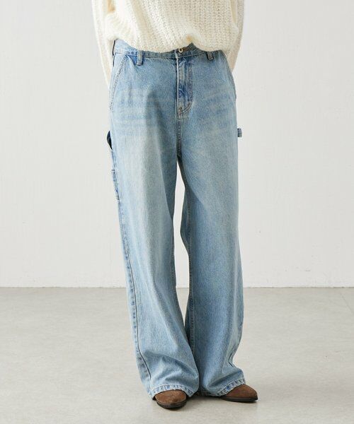 BEARDSLEY / ビアズリー デニムパンツ | 《LEVAR》ペインターデニム | 詳細9