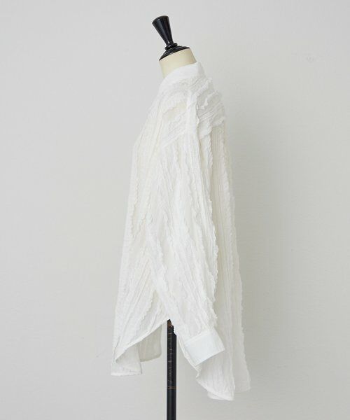 BEARDSLEY / ビアズリー シャツ・ブラウス | 《HiROMITHiSTLE》ギャザーフリルシャツ | 詳細3