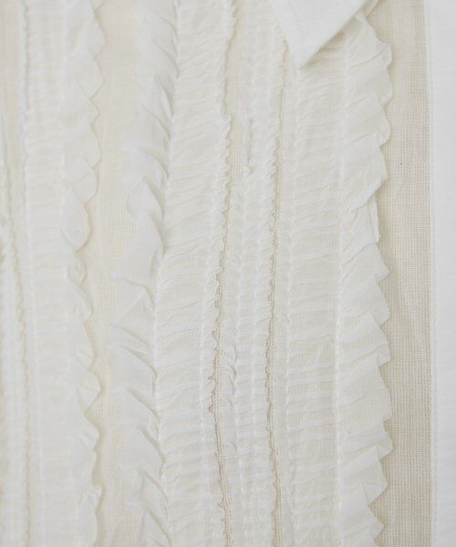 BEARDSLEY / ビアズリー シャツ・ブラウス | 《HiROMITHiSTLE》ギャザーフリルシャツ | 詳細8