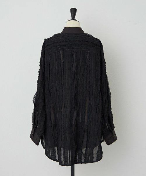 BEARDSLEY / ビアズリー シャツ・ブラウス | 《HiROMITHiSTLE》ギャザーフリルシャツ | 詳細12