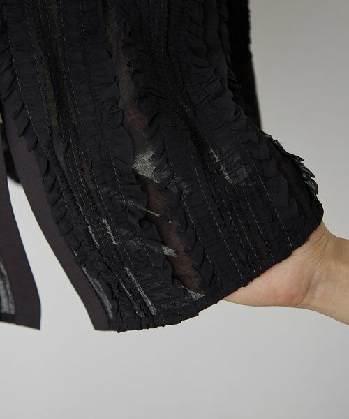 BEARDSLEY / ビアズリー シャツ・ブラウス | 《HiROMITHiSTLE》ギャザーフリルシャツ | 詳細14