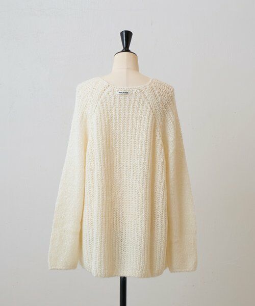 BEARDSLEY / ビアズリー ニット・セーター | 《LEVAR》ローゲージニットエクリュ | 詳細19