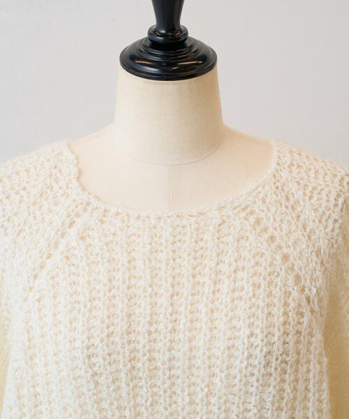 BEARDSLEY / ビアズリー ニット・セーター | 《LEVAR》ローゲージニットエクリュ | 詳細21