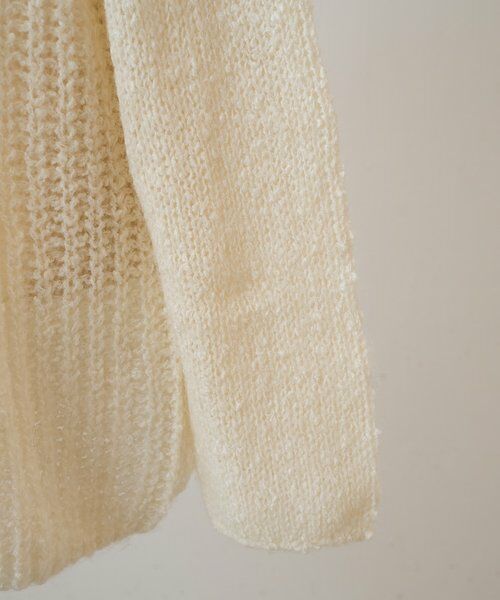 BEARDSLEY / ビアズリー ニット・セーター | 《LEVAR》ローゲージニットエクリュ | 詳細22