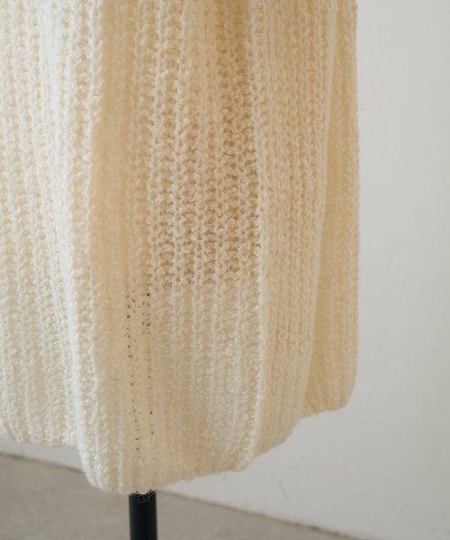 BEARDSLEY / ビアズリー ニット・セーター | 《LEVAR》ローゲージニットエクリュ | 詳細23