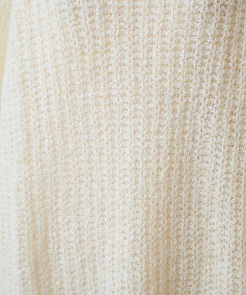 BEARDSLEY / ビアズリー ニット・セーター | 《LEVAR》ローゲージニットエクリュ | 詳細24