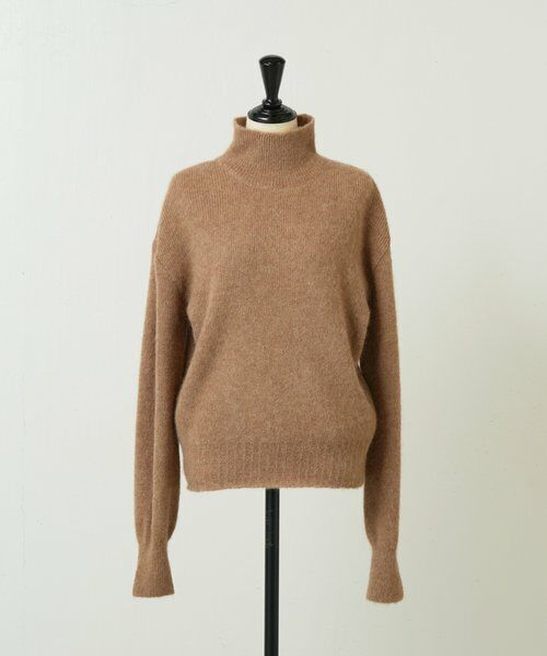 BEARDSLEY / ビアズリー ニット・セーター | 《UMARMUNG》ベビーアルパカハイネックニット | 詳細1