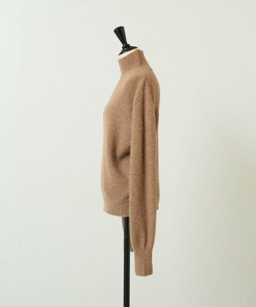 BEARDSLEY / ビアズリー ニット・セーター | 《UMARMUNG》ベビーアルパカハイネックニット | 詳細4