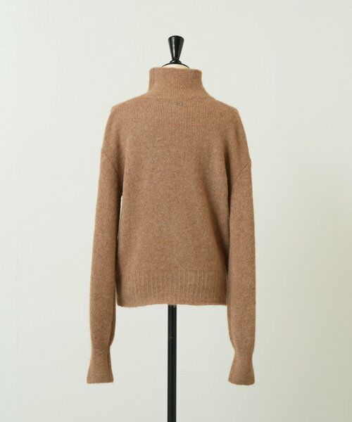 BEARDSLEY / ビアズリー ニット・セーター | 《UMARMUNG》ベビーアルパカハイネックニット | 詳細5