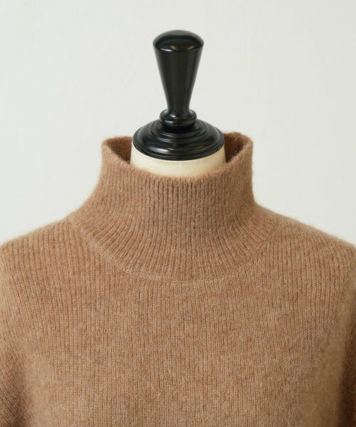 BEARDSLEY / ビアズリー ニット・セーター | 《UMARMUNG》ベビーアルパカハイネックニット | 詳細6