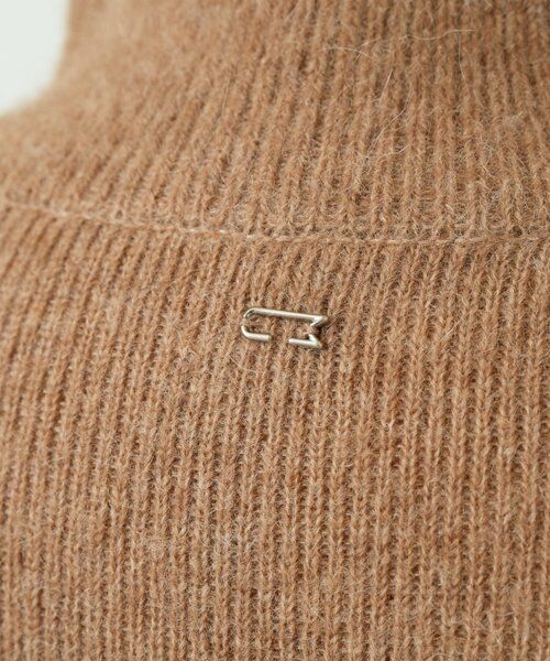 BEARDSLEY / ビアズリー ニット・セーター | 《UMARMUNG》ベビーアルパカハイネックニット | 詳細8