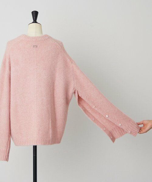 BEARDSLEY / ビアズリー ニット・セーター | 《UMARMUNG》2WAYスリーブボタンニット | 詳細14