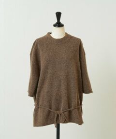 BEARDSLEY / ビアズリー ニット・セーター | 《UMARMUNG》ハーフスリーブニット