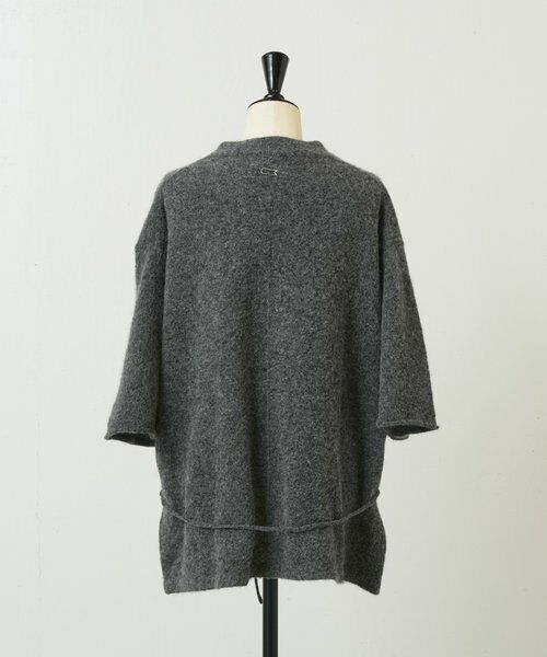 BEARDSLEY / ビアズリー ニット・セーター | 《UMARMUNG》ハーフスリーブニット | 詳細2