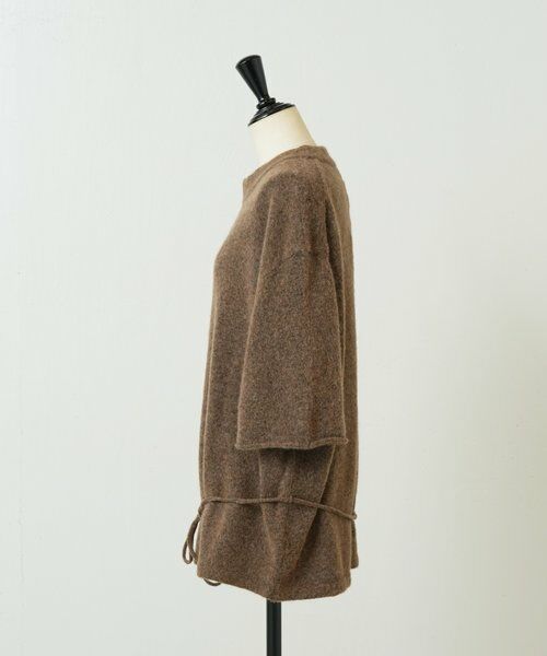 BEARDSLEY / ビアズリー ニット・セーター | 《UMARMUNG》ハーフスリーブニット | 詳細7