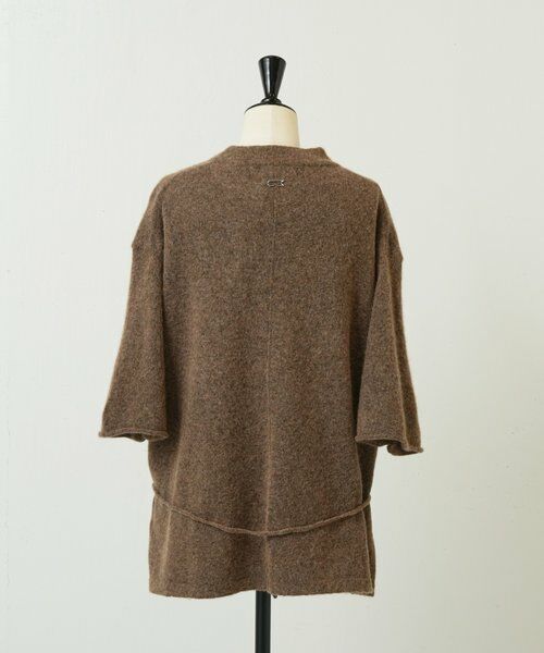 BEARDSLEY / ビアズリー ニット・セーター | 《UMARMUNG》ハーフスリーブニット | 詳細8