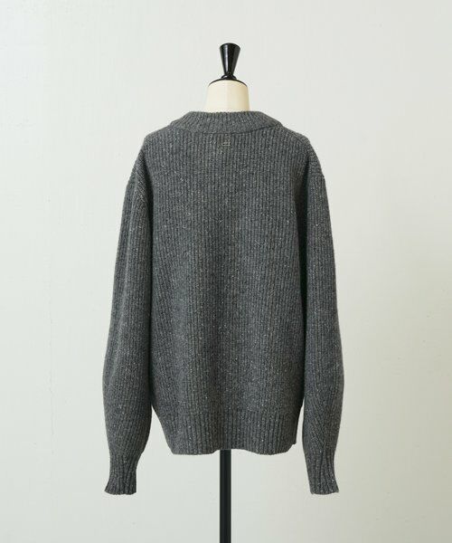 BEARDSLEY / ビアズリー ニット・セーター | 《UMARMUNG》カラーミックスカーディガン | 詳細4