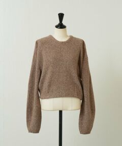 BEARDSLEY / ビアズリー ニット・セーター | 《UMARMUNG》後ろボタンコクーンニット