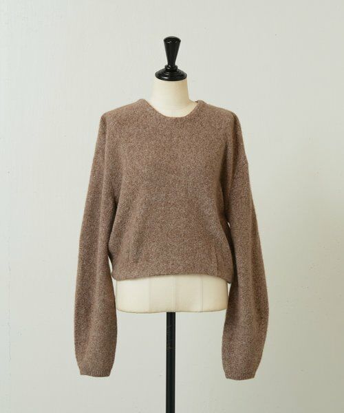 BEARDSLEY / ビアズリー ニット・セーター | 《UMARMUNG》後ろボタンコクーンニット | 詳細1