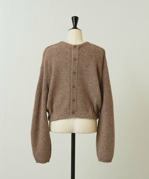 BEARDSLEY / ビアズリー ニット・セーター | 《UMARMUNG》後ろボタンコクーンニット | 詳細2