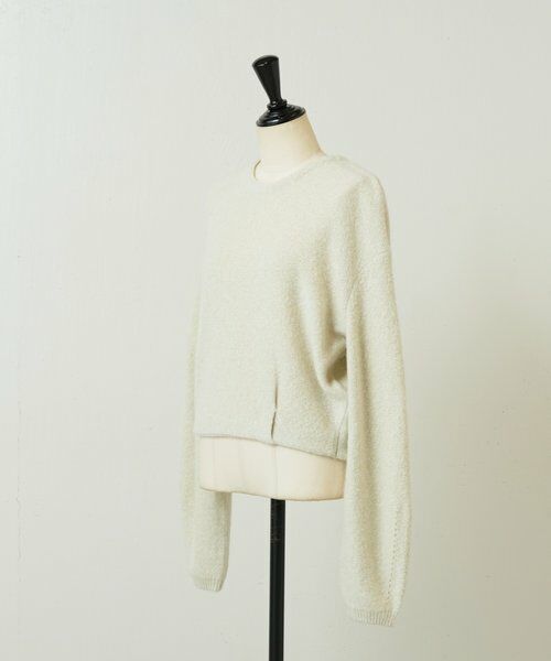 BEARDSLEY / ビアズリー ニット・セーター | 《UMARMUNG》後ろボタンコクーンニット | 詳細6
