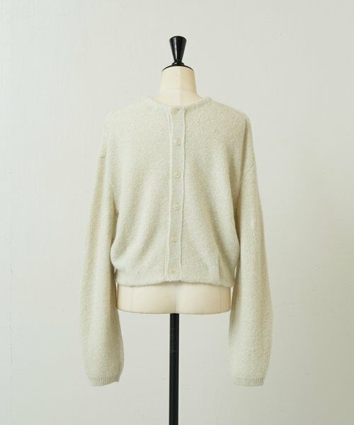 BEARDSLEY / ビアズリー ニット・セーター | 《UMARMUNG》後ろボタンコクーンニット | 詳細8