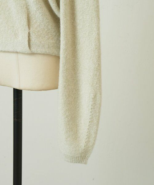 BEARDSLEY / ビアズリー ニット・セーター | 《UMARMUNG》後ろボタンコクーンニット | 詳細12