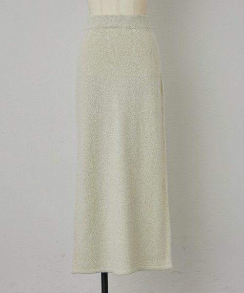 BEARDSLEY / ビアズリー ロング・マキシ丈スカート | 《UMARMUNG》ニットロングスカート | 詳細1