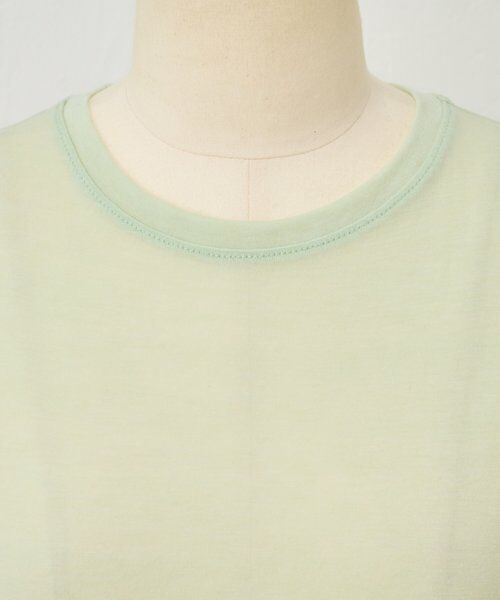 BEARDSLEY / ビアズリー カットソー | 《LEVAR》ウール混シアーカットソー（ミント） | 詳細19