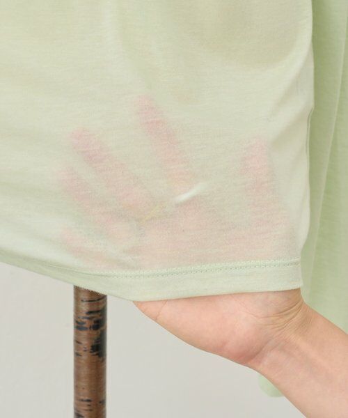 BEARDSLEY / ビアズリー カットソー | 《LEVAR》ウール混シアーカットソー（ミント） | 詳細23