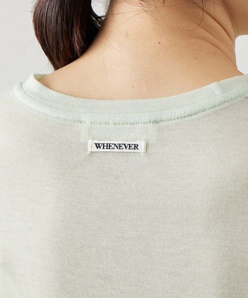 BEARDSLEY / ビアズリー カットソー | 《LEVAR》ウール混シアーカットソー（ミント） | 詳細9