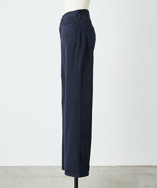 BEARDSLEY / ビアズリー デニムパンツ | 《LEVAR》裾フレアジーンズ（ダークネイビー） | 詳細17