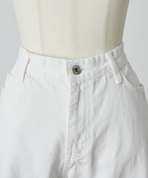 BEARDSLEY / ビアズリー デニムパンツ | 《LEVAR》裾フレアジーンズ（ホワイト） | 詳細19