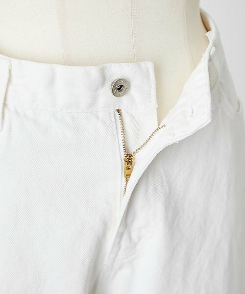 BEARDSLEY / ビアズリー デニムパンツ | 《LEVAR》裾フレアジーンズ（ホワイト） | 詳細26