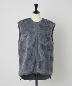 BEARDSLEY / ビアズリー その他アウター | 《HiROMITHiSTLE》チュールレースリバーシブルベスト