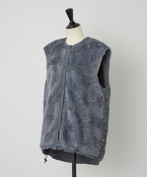 BEARDSLEY / ビアズリー その他アウター | 《HiROMITHiSTLE》チュールレースリバーシブルベスト | 詳細2