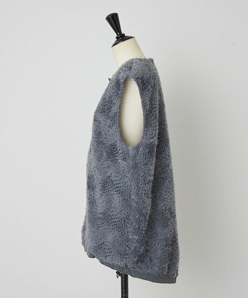 BEARDSLEY / ビアズリー その他アウター | 《HiROMITHiSTLE》チュールレースリバーシブルベスト | 詳細3