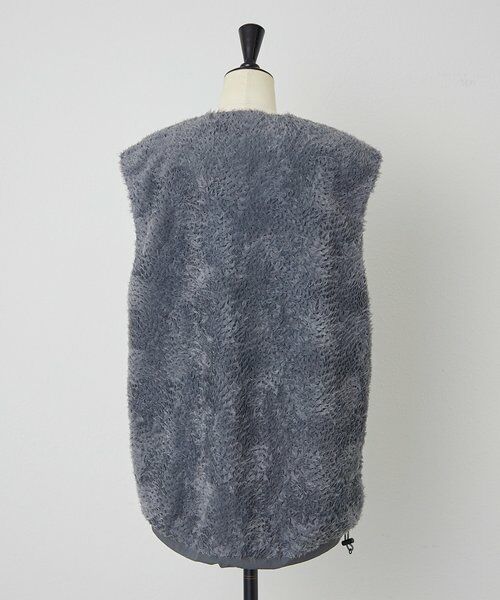 BEARDSLEY / ビアズリー その他アウター | 《HiROMITHiSTLE》チュールレースリバーシブルベスト | 詳細4