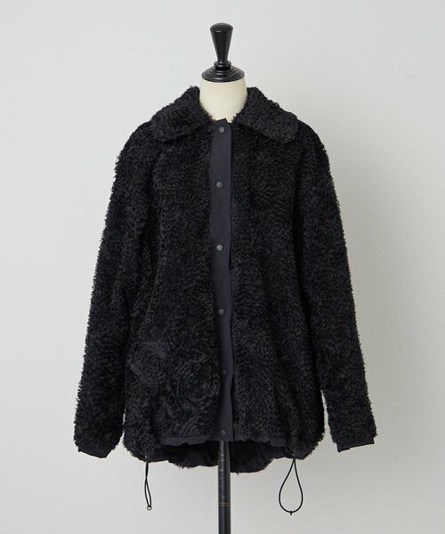 BEARDSLEY / ビアズリー ブルゾン | 《HiROMITHiSTLE》チュールレースリバーシブルジャケット | 詳細1