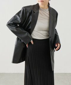 BEARDSLEY / ビアズリー テーラードジャケット | 《LEVAR》レザージャケット