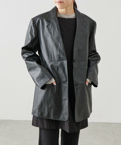 BEARDSLEY / ビアズリー テーラードジャケット | 《LEVAR》レザージャケット | 詳細16