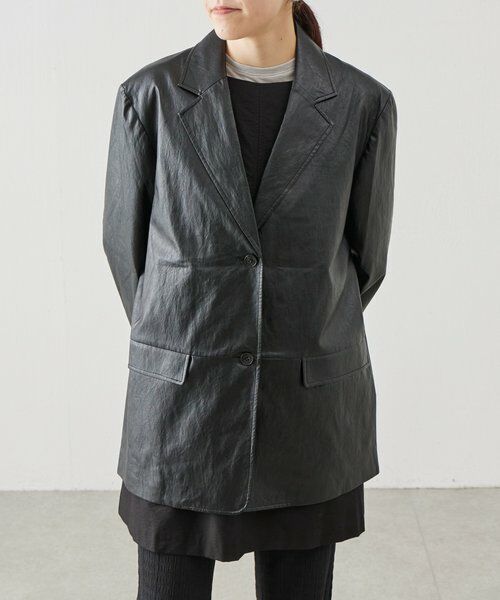 BEARDSLEY / ビアズリー テーラードジャケット | 《LEVAR》レザージャケット | 詳細23