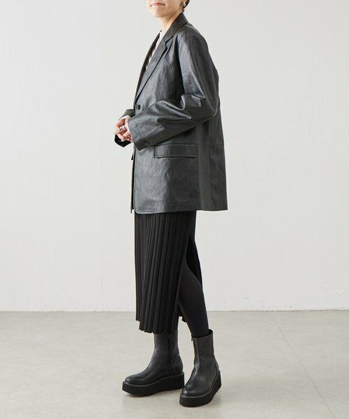 BEARDSLEY / ビアズリー テーラードジャケット | 《LEVAR》レザージャケット | 詳細4